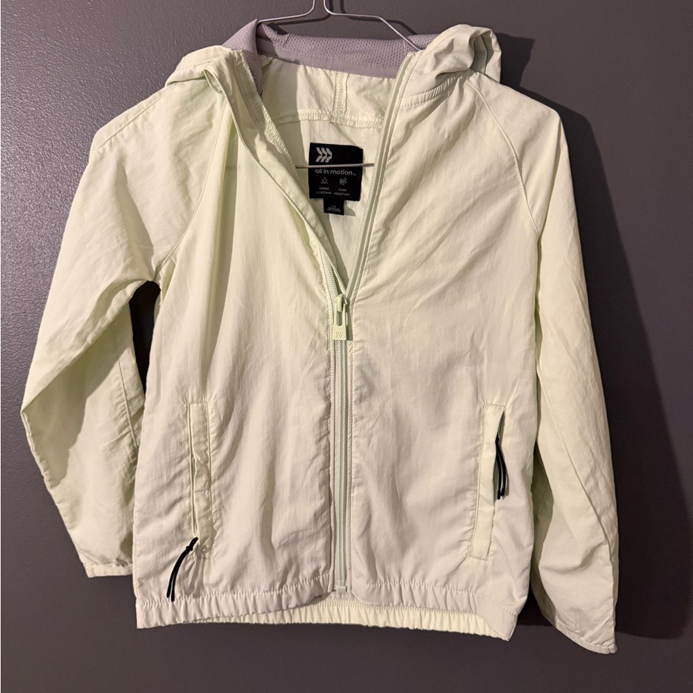 Kids Raincoat ☔️ All in Motion, Light Green, Size XS